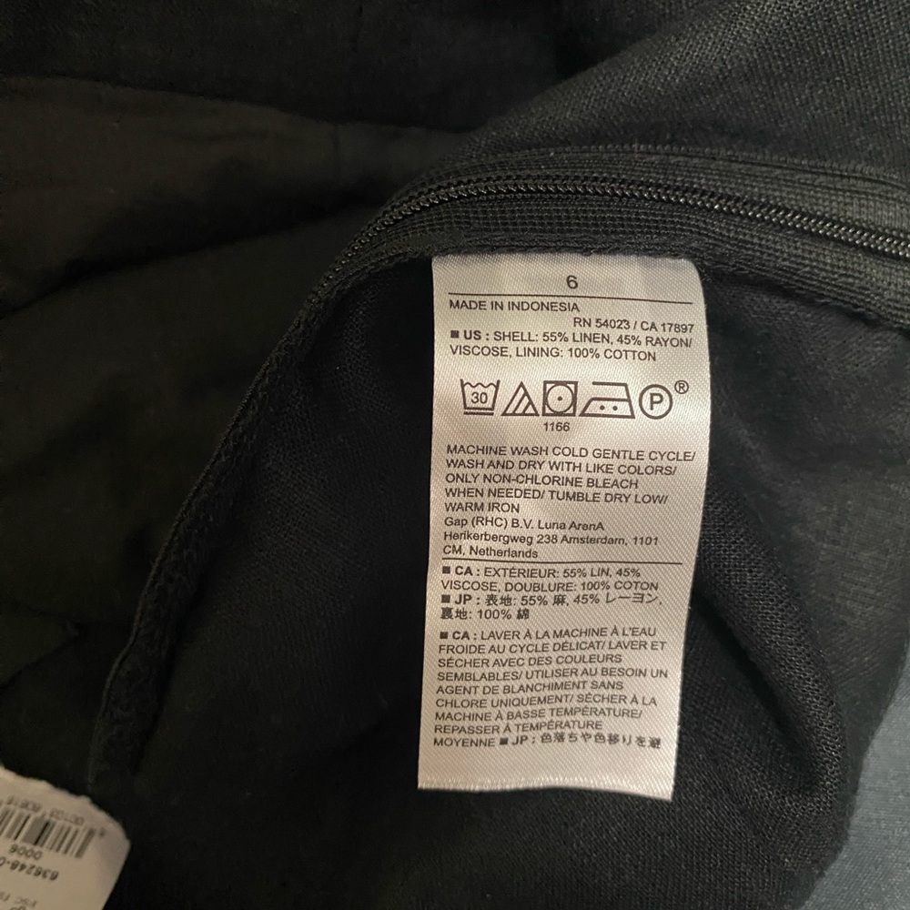 NWT Linen-Blend Banana Republic Crossover Bustier Tank - Picture 7 of 7